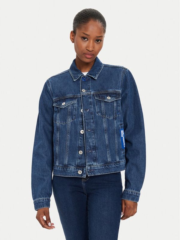 Karl Lagerfeld Jeans Karl Lagerfeld Jeans Traper jakna 240J1404 Plava Regular Fit