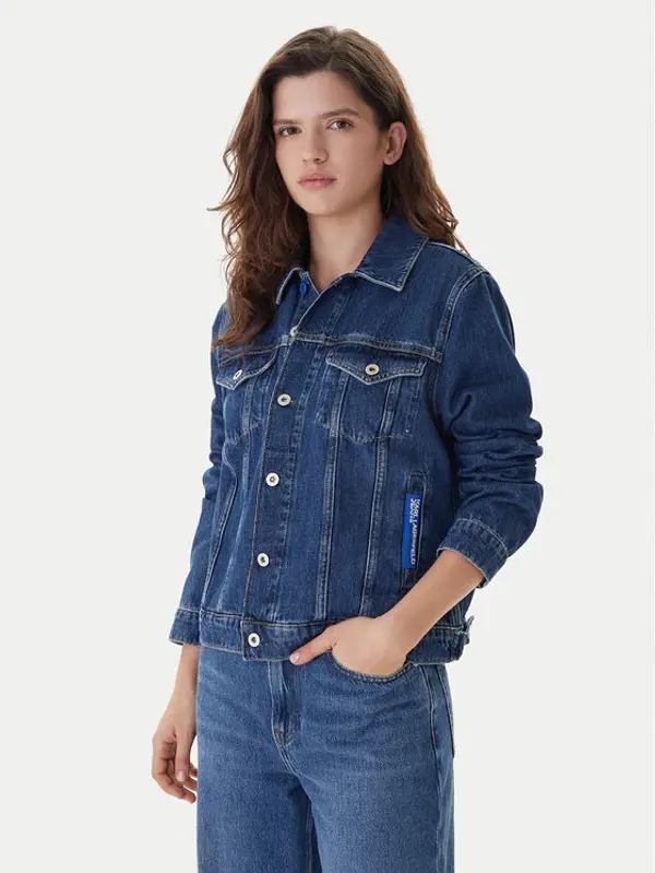 Karl Lagerfeld Jeans Karl Lagerfeld Jeans Traper jakna A1W14002 Plava Regular Fit
