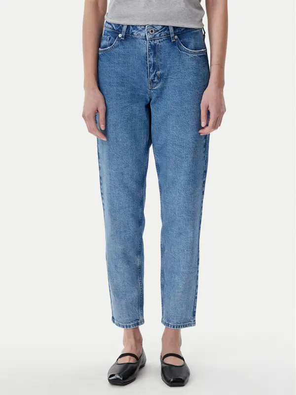Karl Lagerfeld Jeans Karl Lagerfeld Jeans Traperice A1W10122 Plava Mom Fit