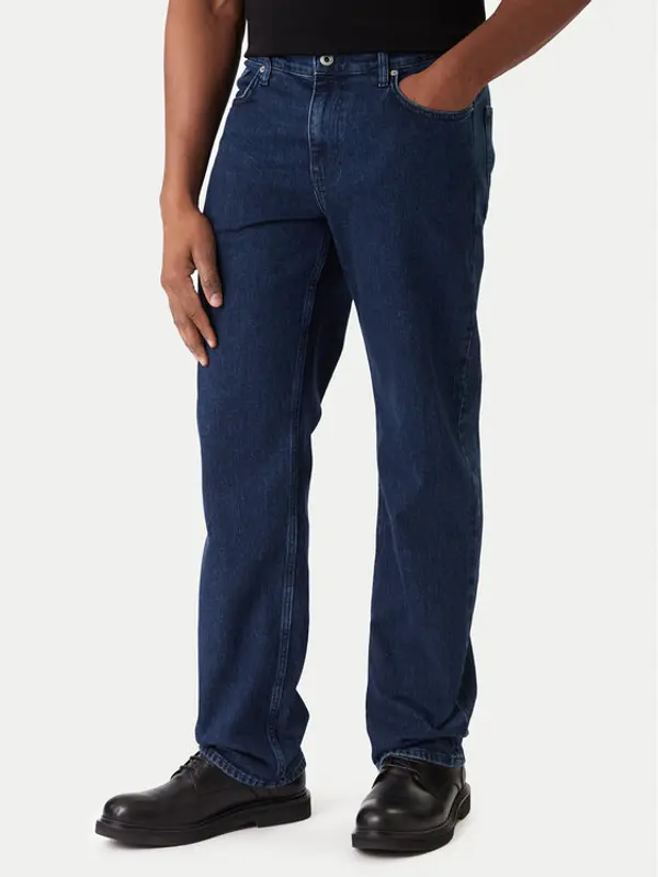 Karl Lagerfeld Jeans Karl Lagerfeld Jeans Traperice A3M10136 Tamnoplava Straight Fit