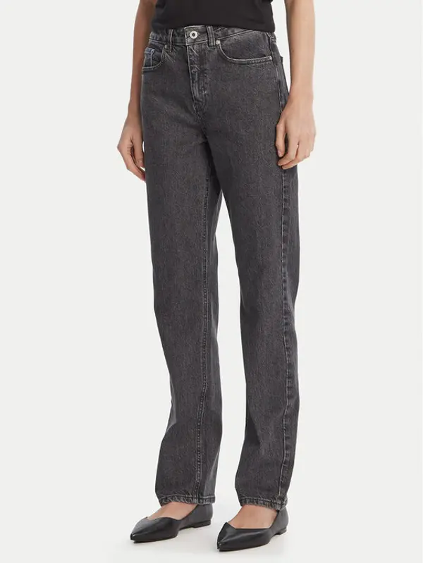 Karl Lagerfeld Jeans Karl Lagerfeld Jeans Traperice A3W10003 Siva Straight Fit