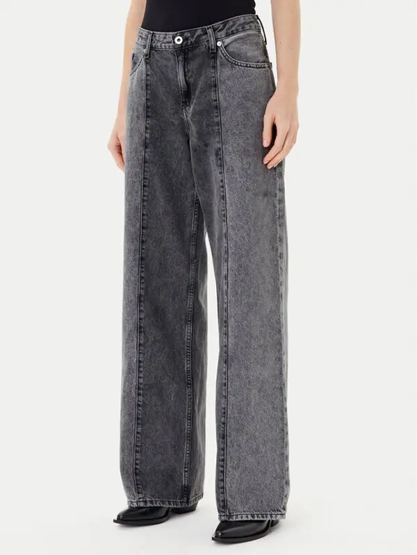 Karl Lagerfeld Jeans Karl Lagerfeld Jeans Traperice A3W10070 Siva Relaxed Fit
