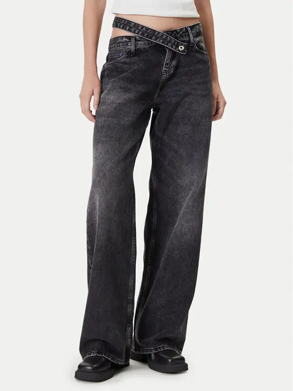 Karl Lagerfeld Jeans Karl Lagerfeld Jeans Traperice A4W10047 Siva Relaxed Fit