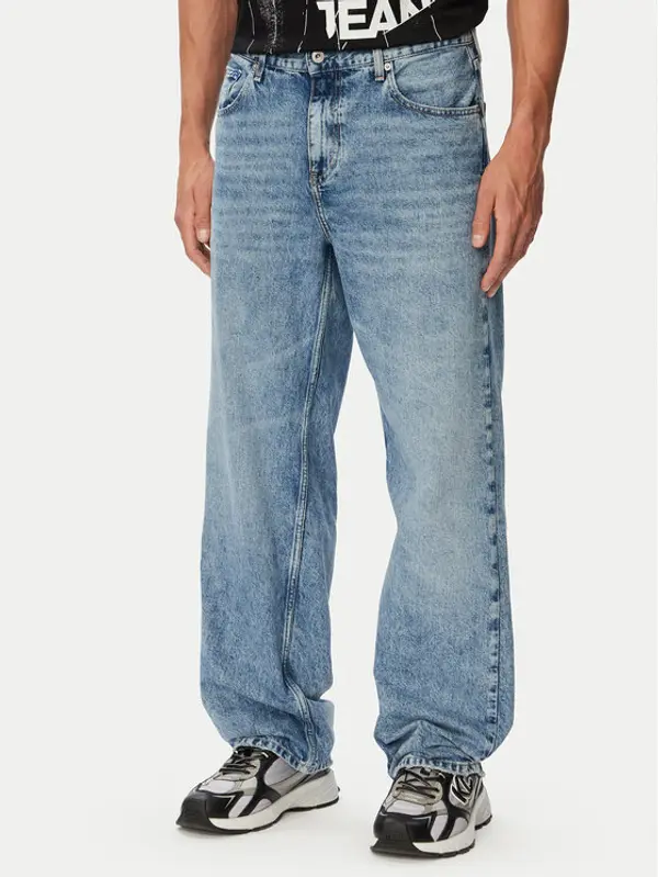 Karl Lagerfeld Jeans Karl Lagerfeld Jeans Traperice B3M10005 Plava Relaxed Fit