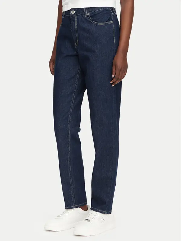 Karl Lagerfeld Jeans Karl Lagerfeld Jeans Traperice B3W10059 Tamnoplava Mom Fit
