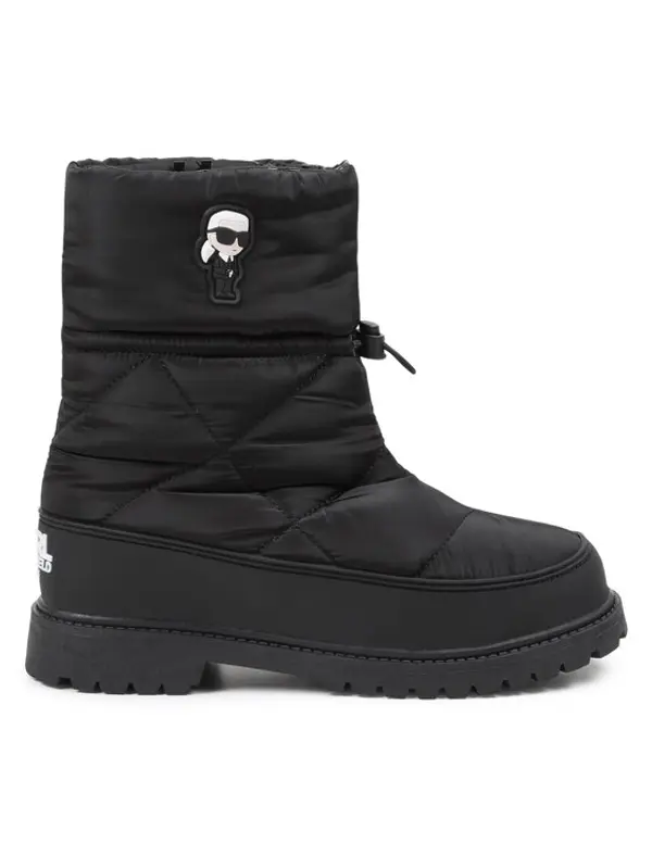 Karl Lagerfeld Kids Karl Lagerfeld Kids Čizme za snijeg Z19119 S Crna