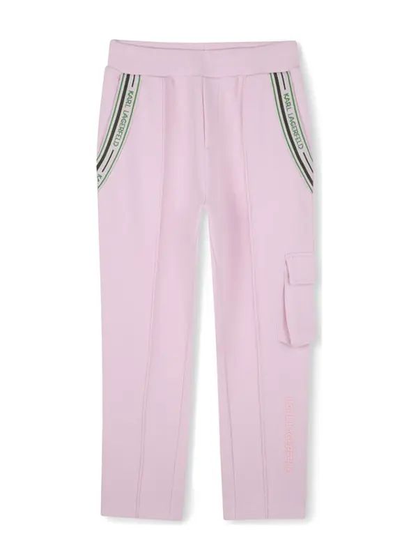 Karl Lagerfeld Kids Karl Lagerfeld Kids Donji dio trenerke Z30451 D Ružičasta Regular Fit