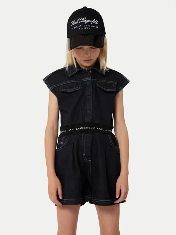 Karl Lagerfeld Kids Karl Lagerfeld Kids Kombinezon Z30101 D Tamnoplava Regular Fit
