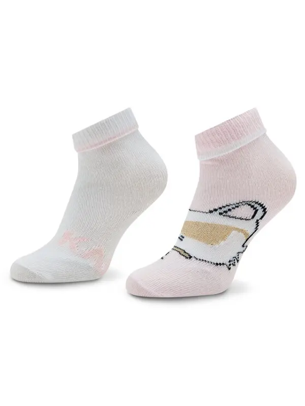 Karl Lagerfeld Kids Karl Lagerfeld Kids Kratke čarape Z90039 Ružičasta