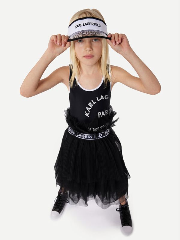 Karl Lagerfeld Kids Karl Lagerfeld Kids Kupaći kostim Z30060 S Crna