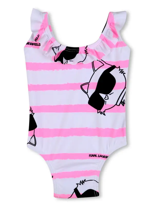 Karl Lagerfeld Kids Karl Lagerfeld Kids Kupaći kostim Z31066 S Ružičasta