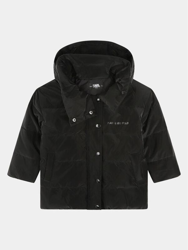 Karl Lagerfeld Kids Karl Lagerfeld Kids Pernata jakna Z16164 D Crna Regular Fit