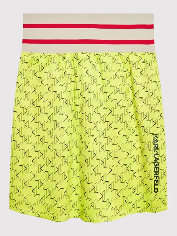 Karl Lagerfeld Kids Karl Lagerfeld Kids Suknja Z13084 S Zelena Regular Fit