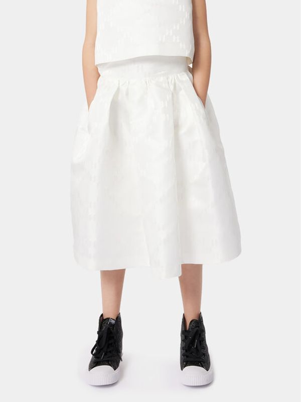 Karl Lagerfeld Kids Karl Lagerfeld Kids Suknja Z30095 S Écru Regular Fit