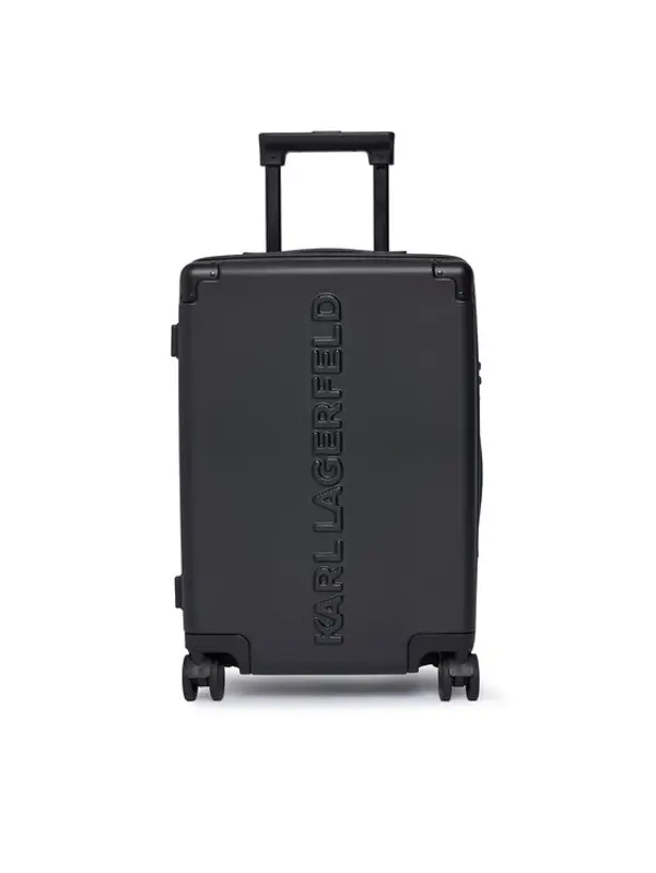 Karl Lagerfeld KARL LAGERFELD Kofer za kabinu A3W30245 Crna