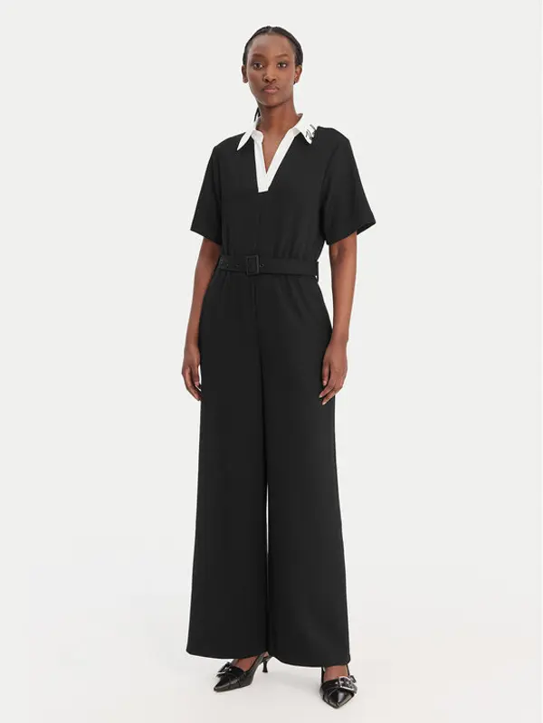 Karl Lagerfeld KARL LAGERFELD Kombinezon B1W13031 Crna Regular Fit