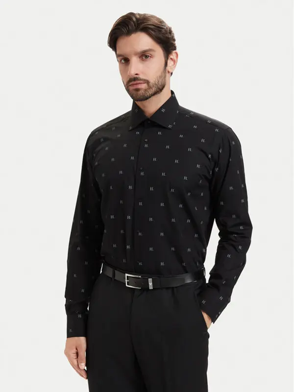 Karl Lagerfeld KARL LAGERFELD Košulja 605000 563622 Crna Regular Fit