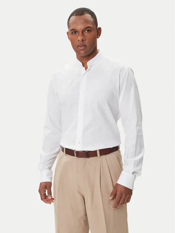 Karl Lagerfeld KARL LAGERFELD Košulja 605035 552627 Bijela Regular Fit