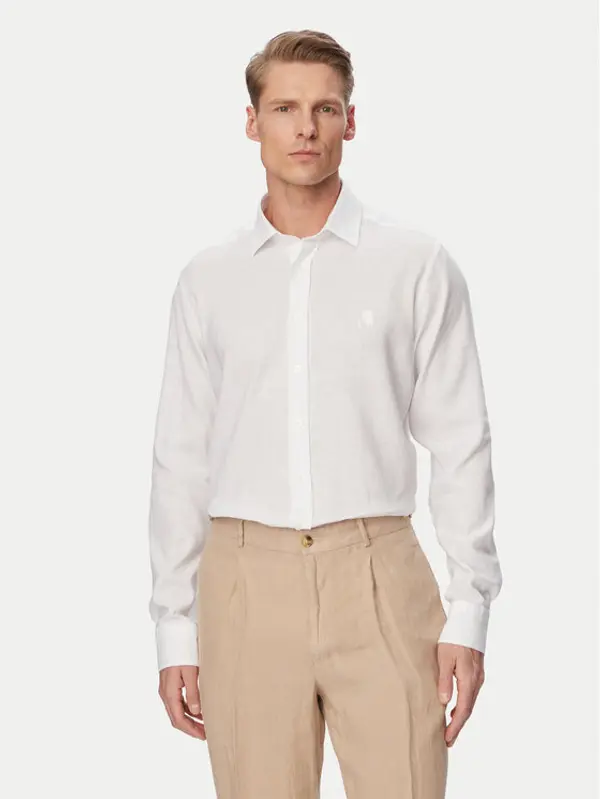 Karl Lagerfeld KARL LAGERFELD Košulja 605084 562791 Bijela Regular Fit