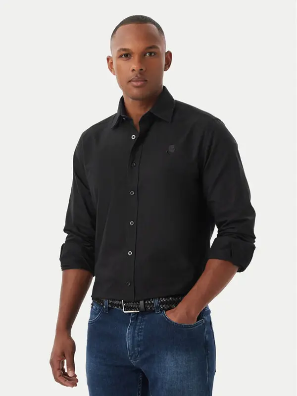 Karl Lagerfeld KARL LAGERFELD Košulja 605192 561784 Crna Modern Fit