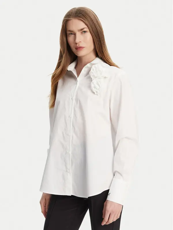 Karl Lagerfeld KARL LAGERFELD Košulja A2W11011 Bijela Regular Fit