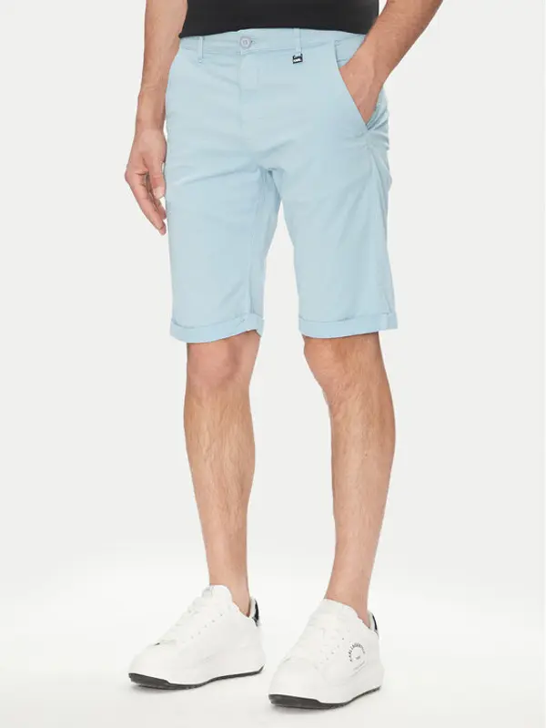 Karl Lagerfeld KARL LAGERFELD Kratke hlače 265812 552829 Svijetloplava Regular Fit