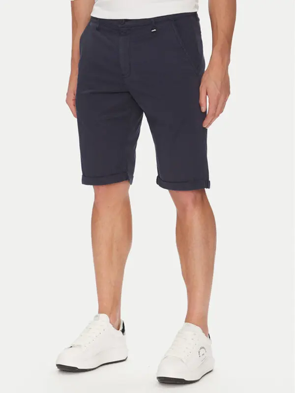 Karl Lagerfeld KARL LAGERFELD Kratke hlače 265812 552829 Tamnoplava Regular Fit