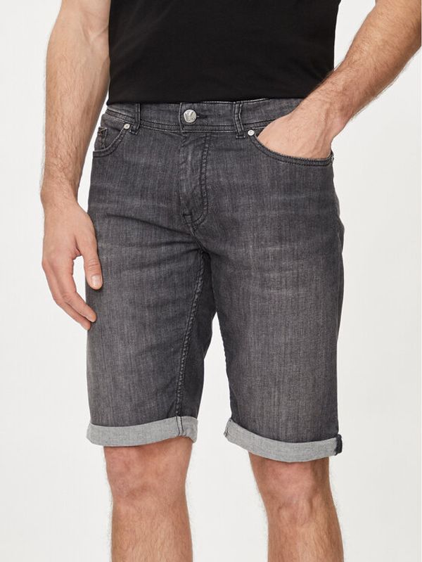 KARL LAGERFELD KARL LAGERFELD Kratke traperice 265820 542833 Crna Regular Fit