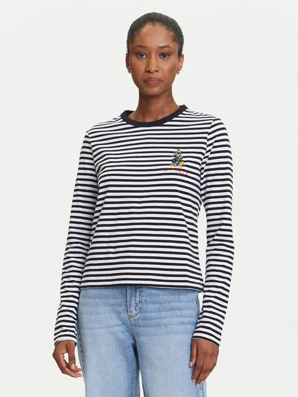 Karl Lagerfeld KARL LAGERFELD Majica A3W17091 Crna Regular Fit
