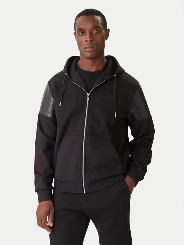 Karl Lagerfeld KARL LAGERFELD Majica dugih rukava 705037 554902 Crna Regular Fit
