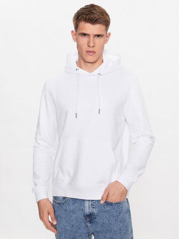 KARL LAGERFELD KARL LAGERFELD Majica dugih rukava 705402 533910 Bijela Regular Fit