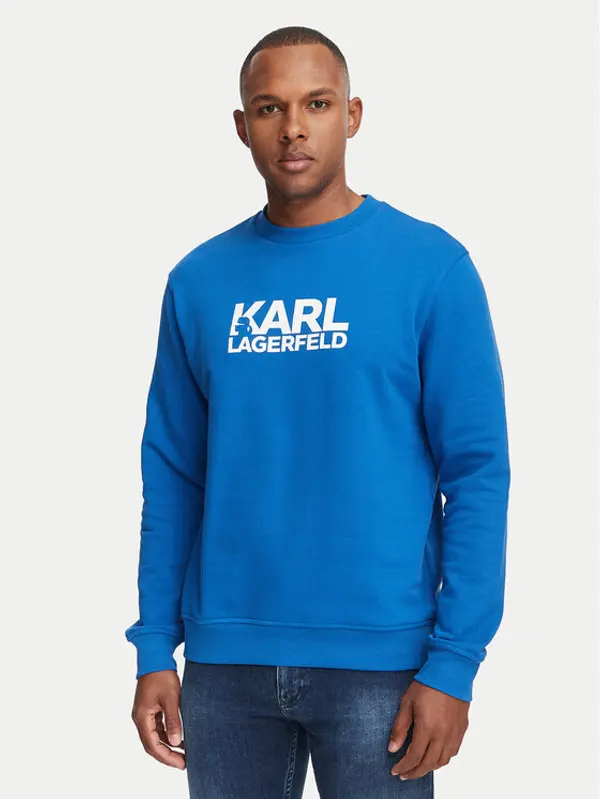 Karl Lagerfeld KARL LAGERFELD Majica dugih rukava 705780 561917 Plava Regular Fit