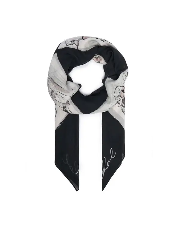 Karl Lagerfeld KARL LAGERFELD Marama B3W33021 Tamno siva