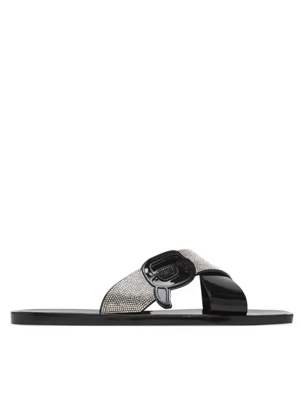 Karl Lagerfeld KARL LAGERFELD Natikače Jelly KL80004S Crna