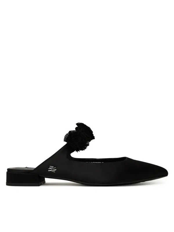 Karl Lagerfeld KARL LAGERFELD Natikače Kerrie KL40154 Crna