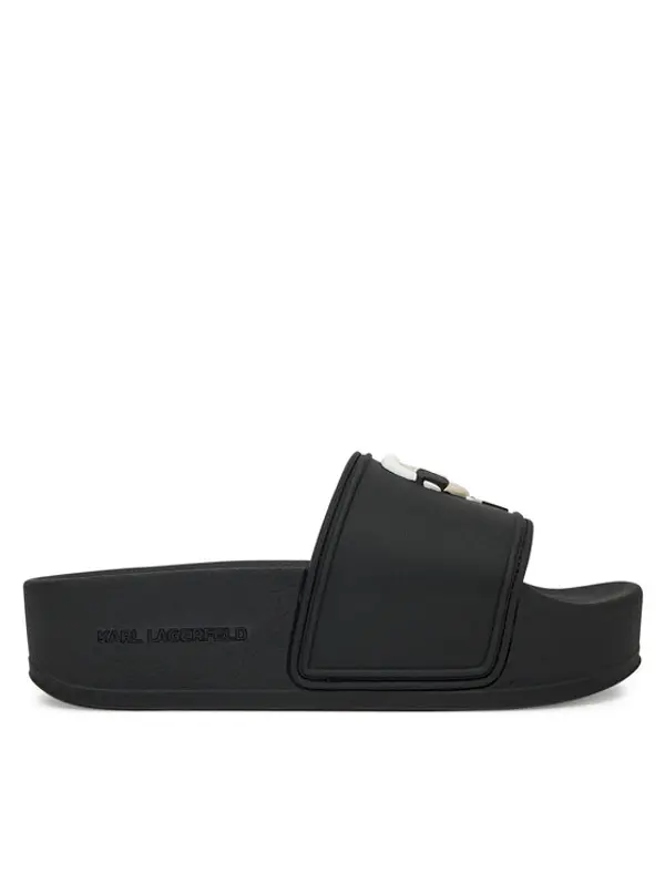 Karl Lagerfeld KARL LAGERFELD Natikače Kondo Maxi KL80805A Crna