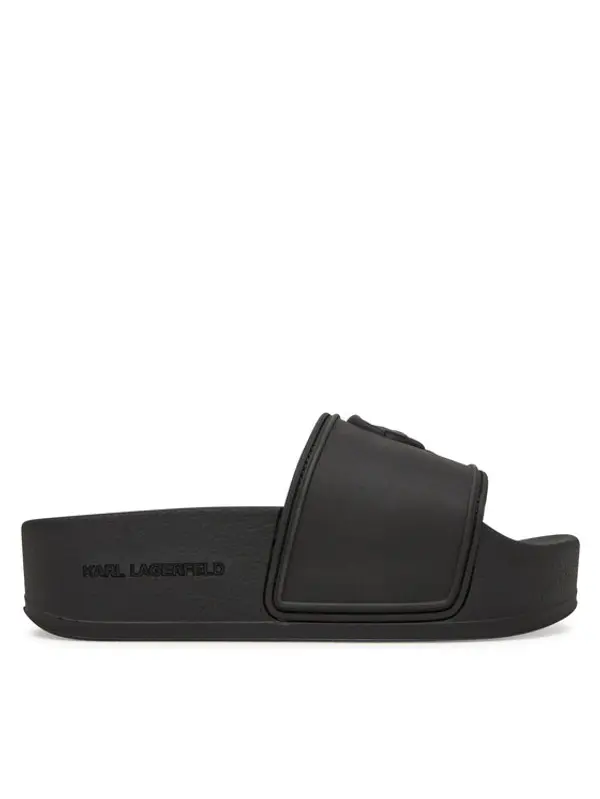 Karl Lagerfeld KARL LAGERFELD Natikače Kondo Maxi KL80819M Crna