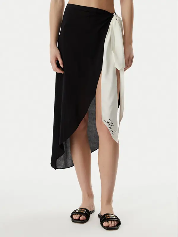 Karl Lagerfeld KARL LAGERFELD Pareo B2W46035 Crna
