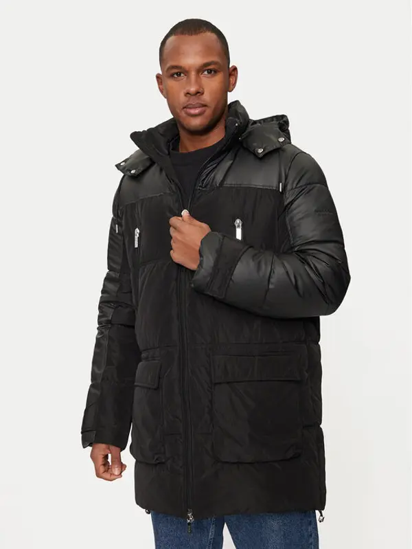 Karl Lagerfeld KARL LAGERFELD Pernata jakna 455001 544501 Crna Regular Fit