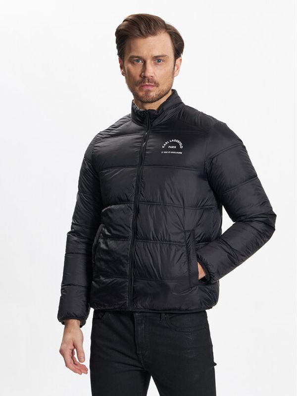 KARL LAGERFELD KARL LAGERFELD Pernata jakna 505400 531591 Bijela Regular Fit