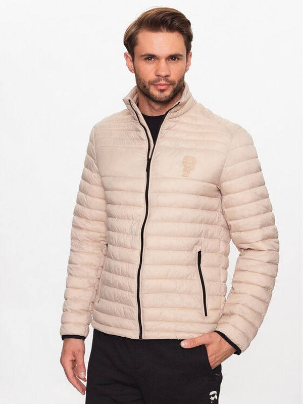 KARL LAGERFELD KARL LAGERFELD Pernata jakna 505400 533591 Bež Regular Fit