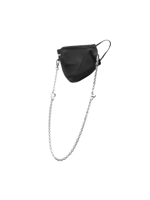 Karl Lagerfeld KARL LAGERFELD Platnena zaštitna maska 220W3979 Crna