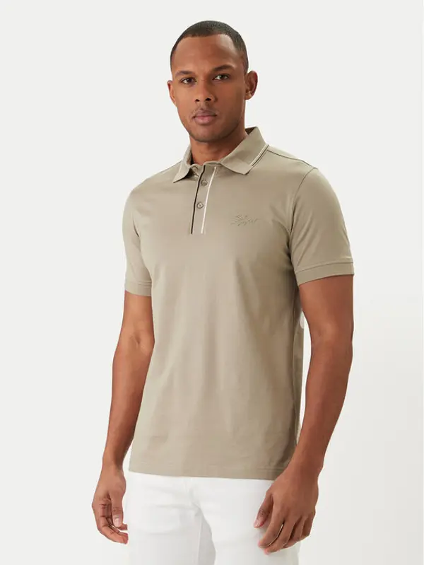 Karl Lagerfeld KARL LAGERFELD Polo 745002 562200 Kaki Regular Fit