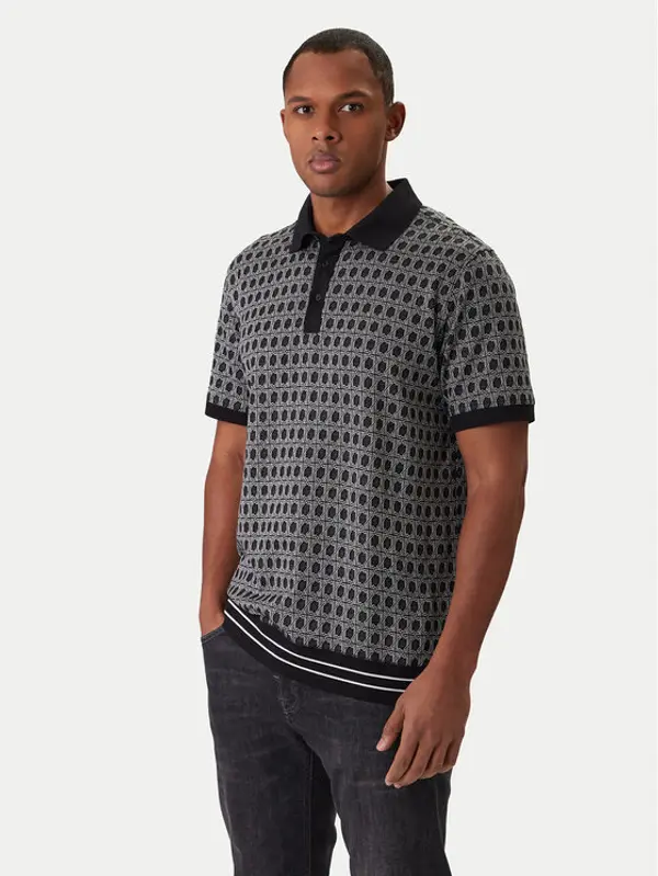 Karl Lagerfeld KARL LAGERFELD Polo 745006 561202 Crna Regular Fit