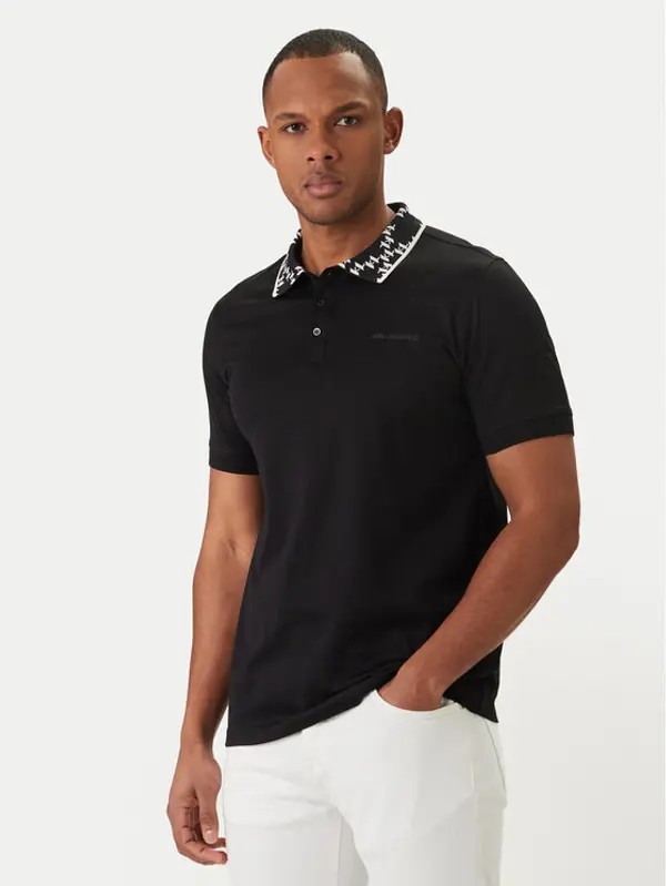 Karl Lagerfeld KARL LAGERFELD Polo 745010 562200 Crna Regular Fit