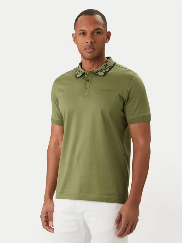 Karl Lagerfeld KARL LAGERFELD Polo 745010 562200 Zelena Regular Fit