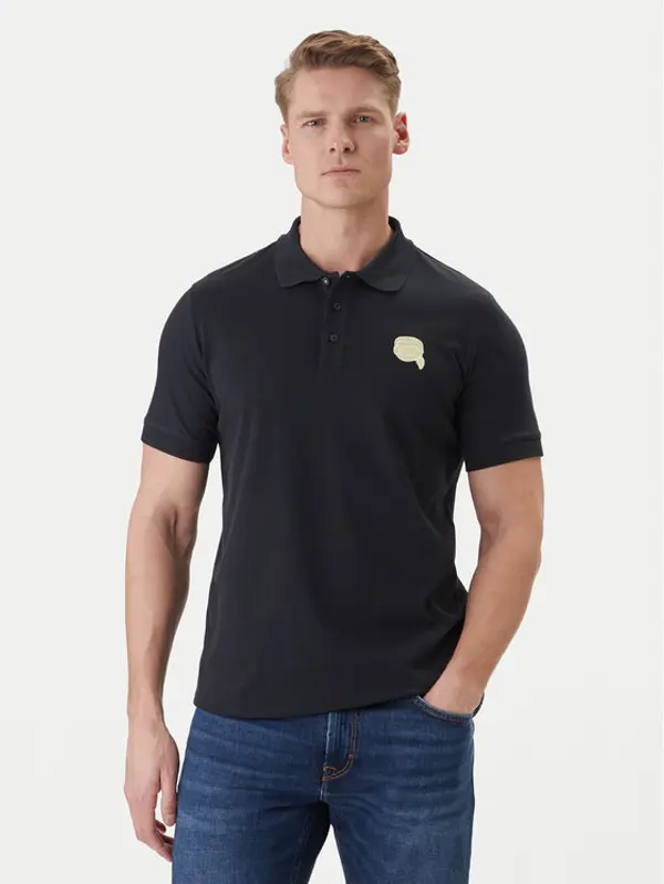 Karl Lagerfeld KARL LAGERFELD Polo 745015 562231 Tamnoplava Regular Fit