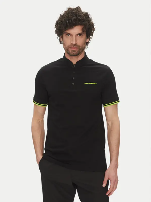 Karl Lagerfeld KARL LAGERFELD Polo 745022 552232 Crna Regular Fit