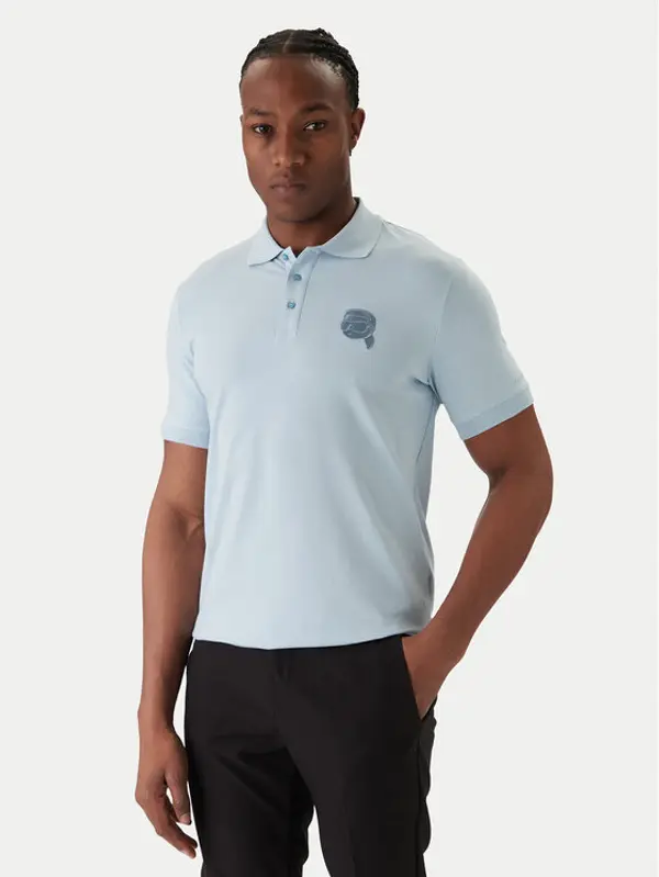 Karl Lagerfeld KARL LAGERFELD Polo 745022 561235 Svijetloplava Regular Fit