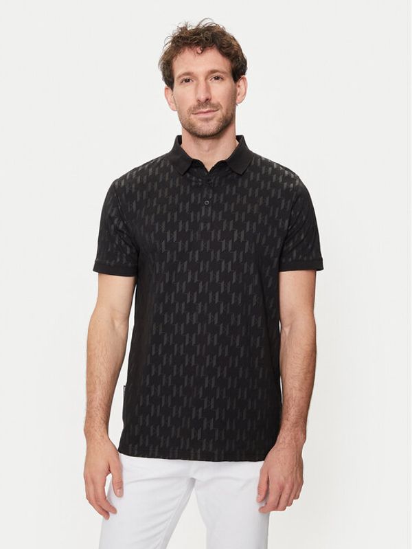 KARL LAGERFELD KARL LAGERFELD Polo 745070 542251 Crna Regular Fit
